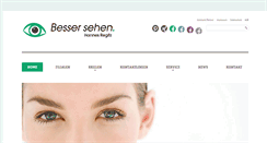 Desktop Screenshot of besser-sehen-regitz.de