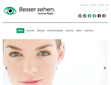 Tablet Screenshot of besser-sehen-regitz.de